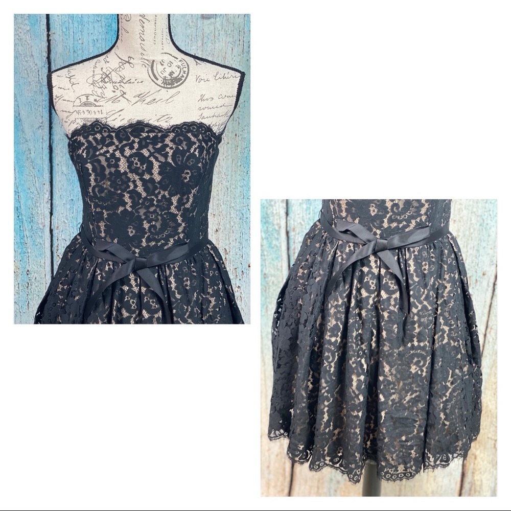 ROBERT RODRIGUEZ Target EUC Black Lace Cocktail Dress - Picture 6 of 16